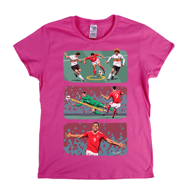 Robson-Kanu Goal Triptych Womens T-Shirt
