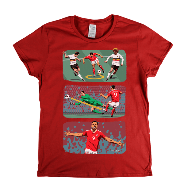 Robson-Kanu Goal Triptych Womens T-Shirt