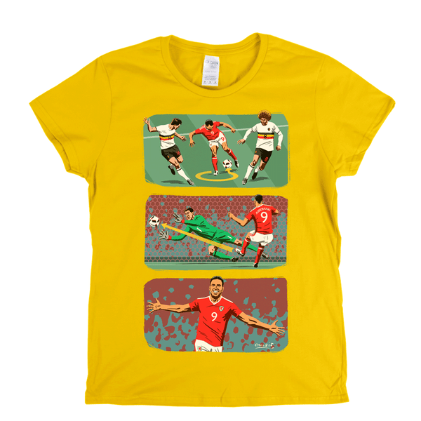 Robson-Kanu Goal Triptych Womens T-Shirt