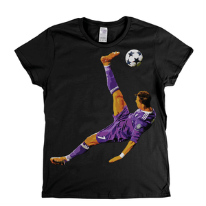 Ronaldo Kick Womens T-Shirt