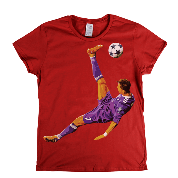 Ronaldo Kick Womens T-Shirt