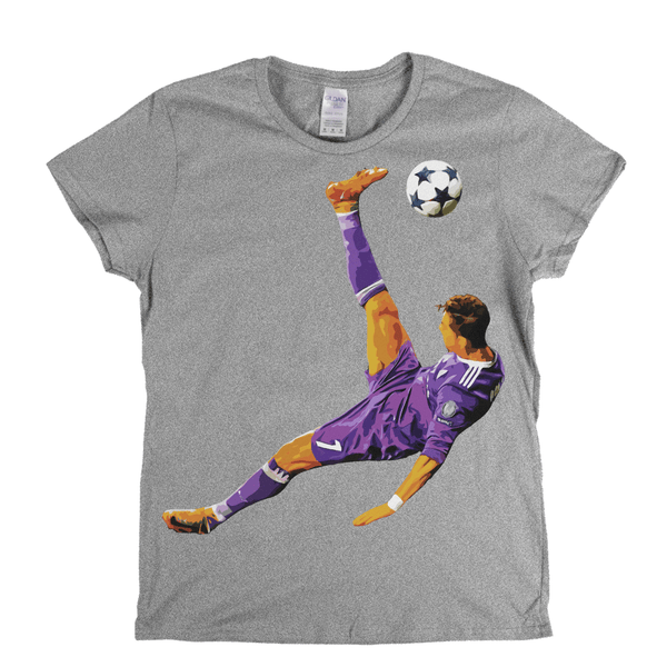 Ronaldo Kick Womens T-Shirt