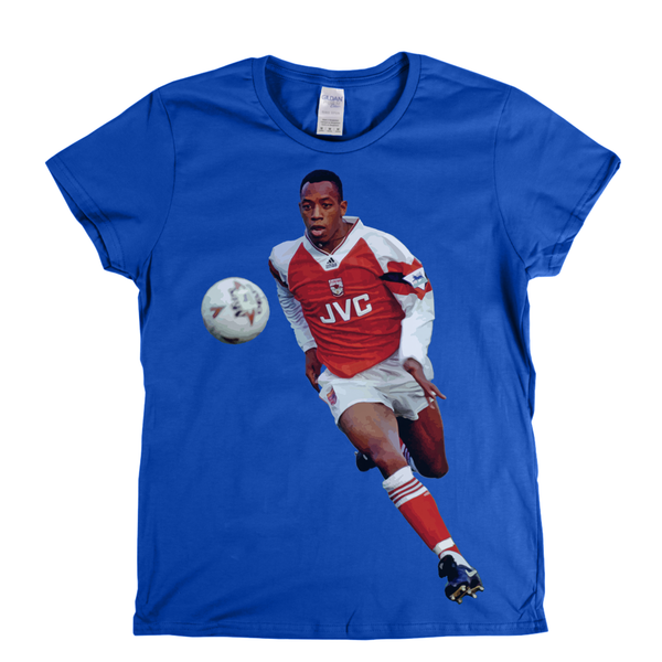 Ian Wright In Action Womens T-Shirt