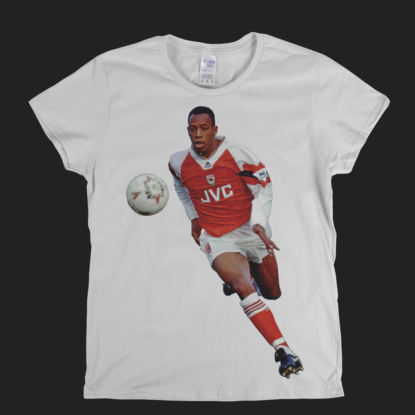 Ian Wright In Action Womens T-Shirt