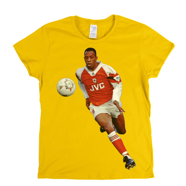 Ian Wright In Action Womens T-Shirt