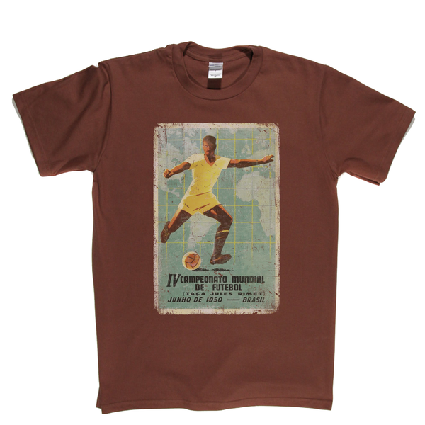 Brasil World Cup 1950 Poster T-Shirt