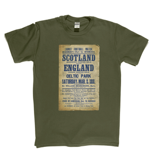 Scotland England Antique Poster Regular T-Shirt