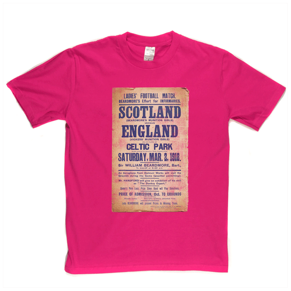 Scotland England Antique Poster Regular T-Shirt