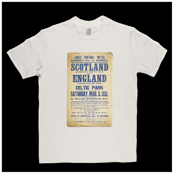 Scotland England Antique Poster Regular T-Shirt