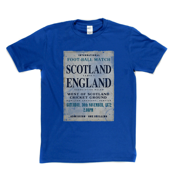 Scotland V England 1872 Regular T-Shirt