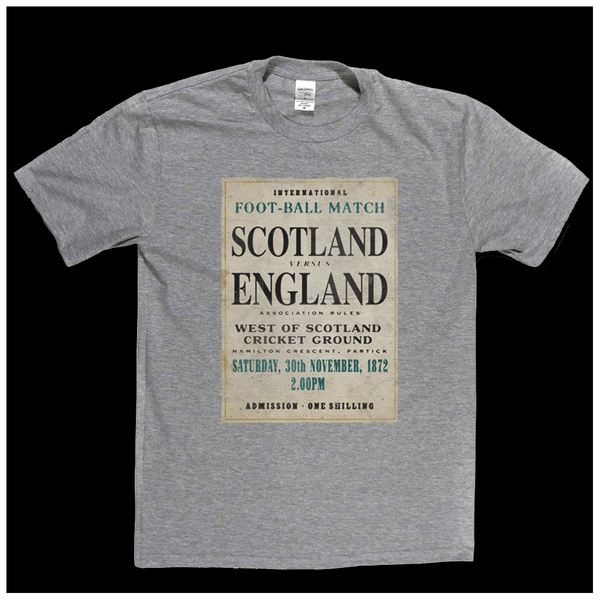 Scotland V England 1872 Regular T-Shirt