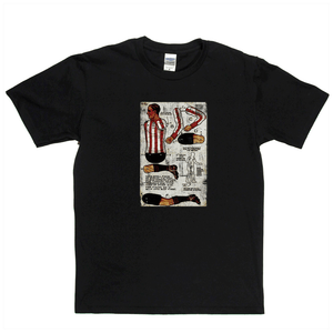 Soccer Paper Doll Postcard Regular T-Shirt