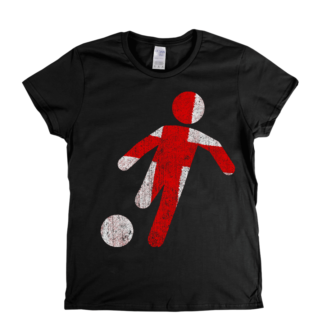 Soccer Player England Womens T-Shirt