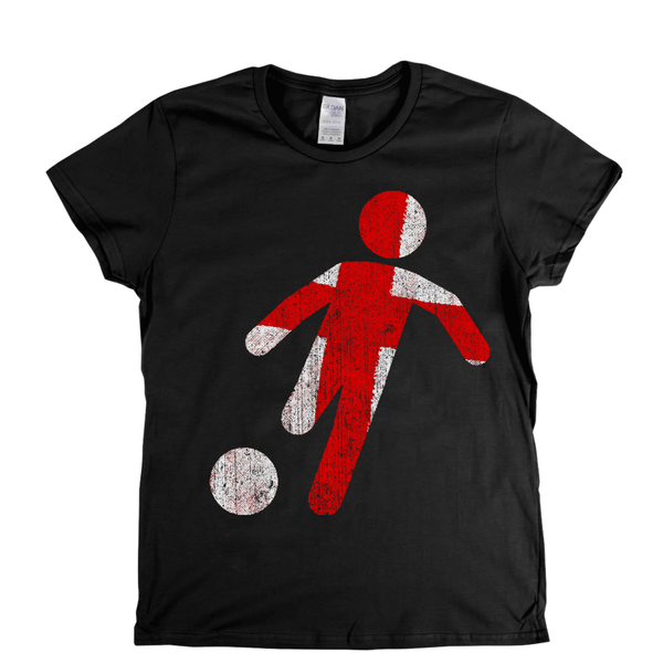 Soccer Player England Womens T-Shirt