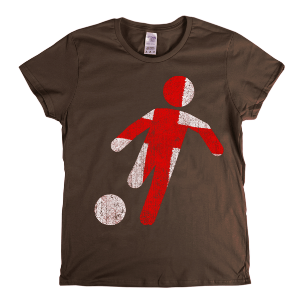 Soccer Player England Womens T-Shirt
