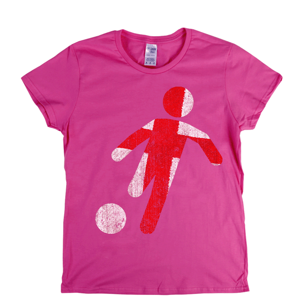 Soccer Player England Womens T-Shirt