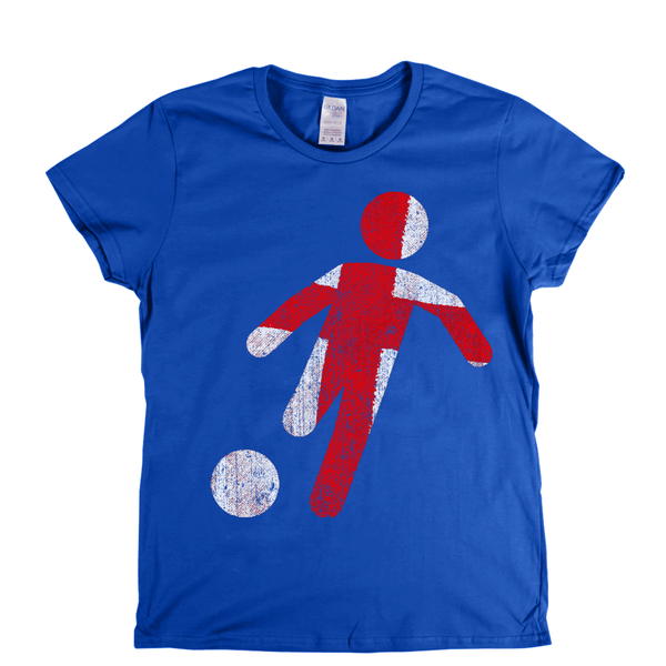 Soccer Player England Womens T-Shirt