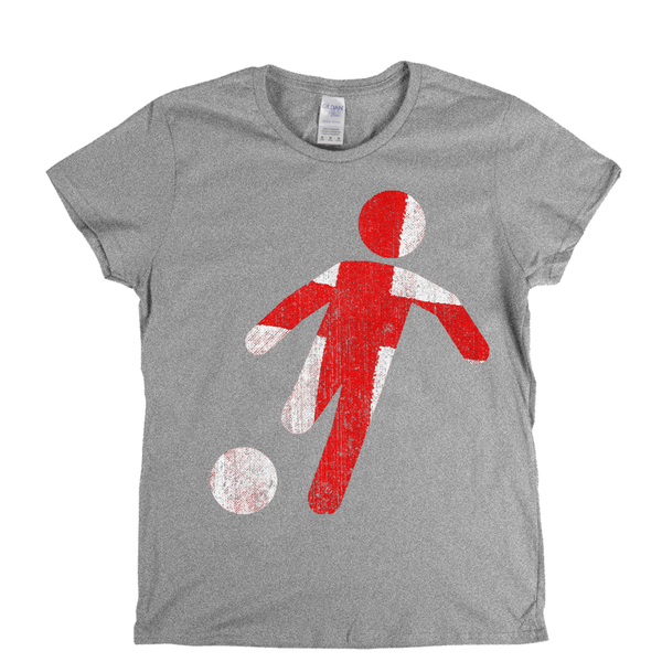 Soccer Player England Womens T-Shirt
