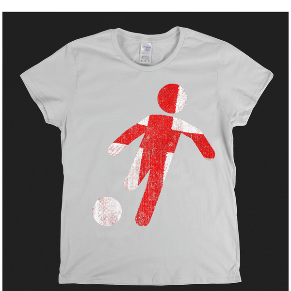 Soccer Player England Womens T-Shirt