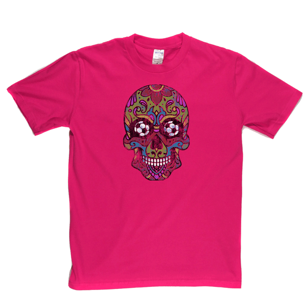 Soccer Sugar Skull Regular T-Shirt