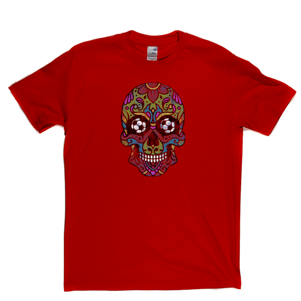 Soccer Sugar Skull Regular T-Shirt