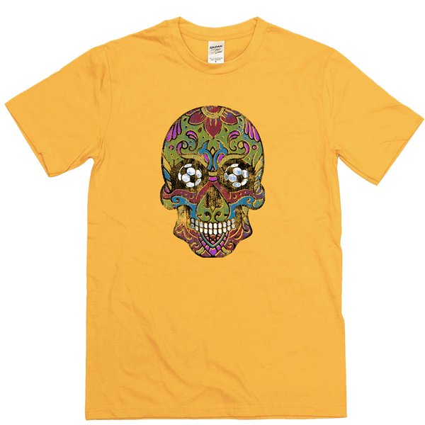 Soccer Sugar Skull Regular T-Shirt