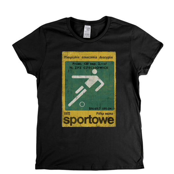 Sportowe Poster Womens T-Shirt