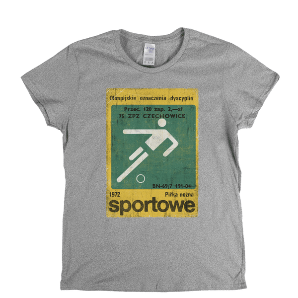 Sportowe Poster Womens T-Shirt