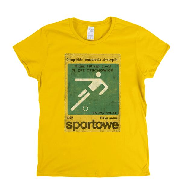 Sportowe Poster Womens T-Shirt