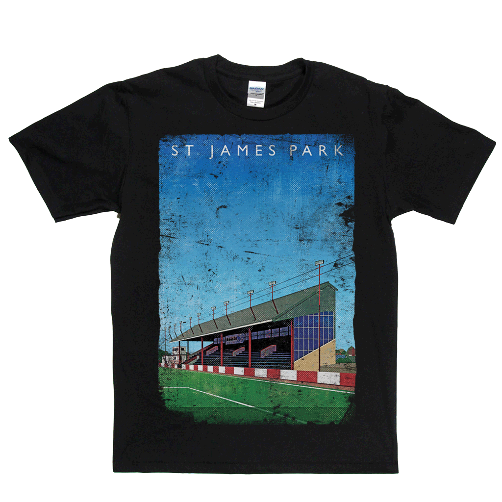 St James' Park Exeter Ground Poster Regular T-Shirt