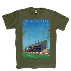 St James' Park Exeter Ground Poster Regular T-Shirt