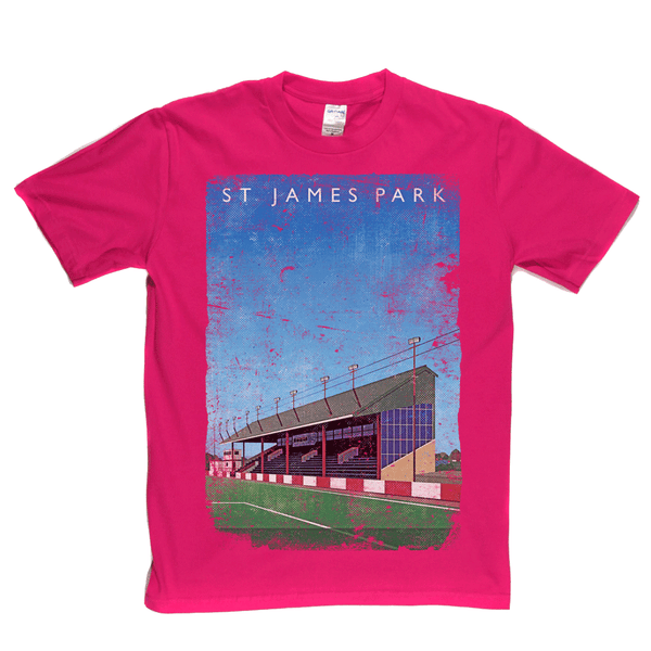 St James' Park Exeter Ground Poster Regular T-Shirt