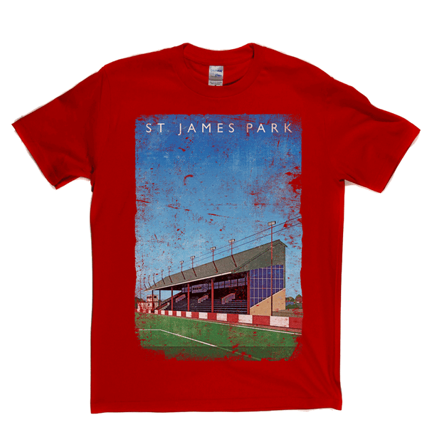 St James' Park Exeter Ground Poster Regular T-Shirt