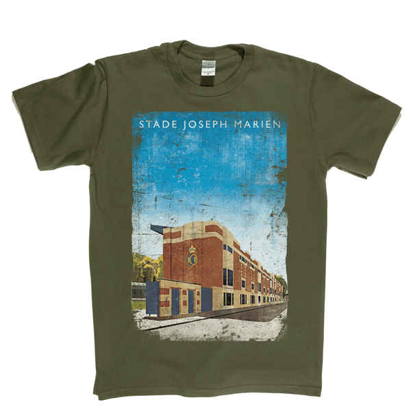 Stade Joseph Marien Football Ground Poster Regular T-Shirt