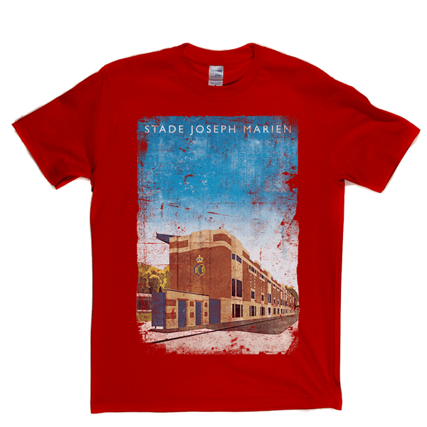 Stade Joseph Marien Football Ground Poster Regular T-Shirt