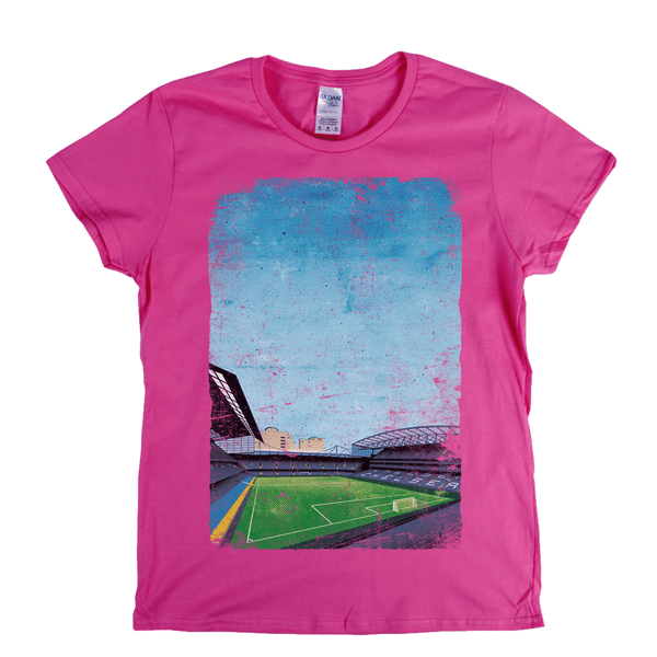 Stamford Bridge Ground Poster Womens T-Shirt