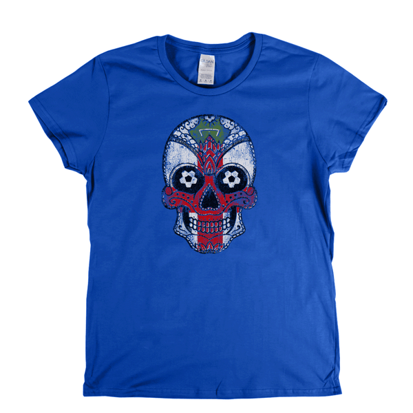 Sugar Skull England Womens T-Shirt
