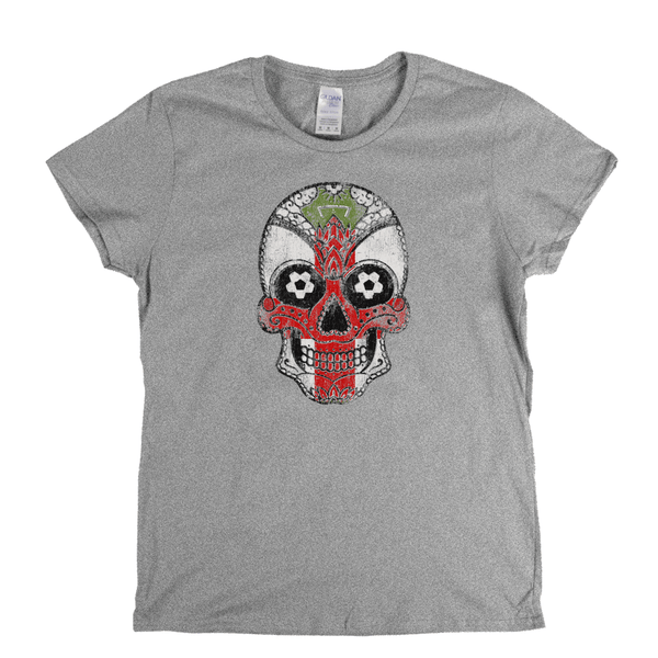 Sugar Skull England Womens T-Shirt