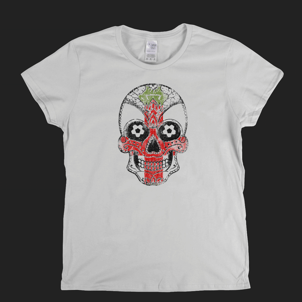 Sugar Skull England Womens T-Shirt