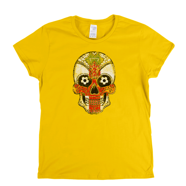 Sugar Skull England Womens T-Shirt