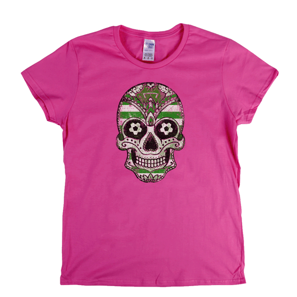 Team Sugar Skull Celtic Womens T-Shirt