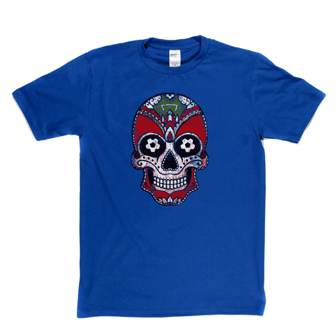 Team Sugar Skull Red White Alternative Regular T-Shirt