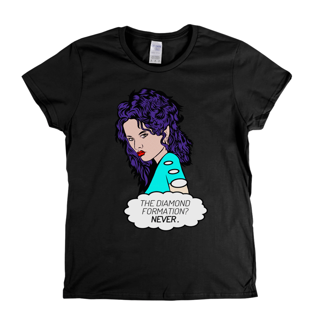 The Diamond Formation? Never Womens T-Shirt