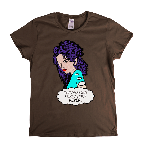 The Diamond Formation? Never Womens T-Shirt