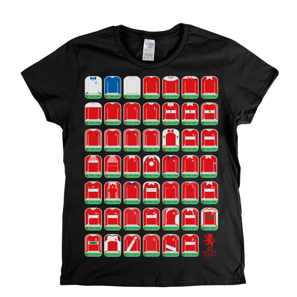 Up The Boro Strips Womens T-Shirt