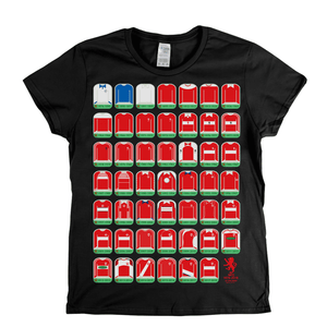 Up The Boro Strips Womens T-Shirt