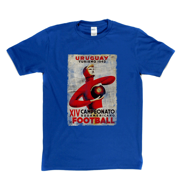 Uruguay Turismo 1942 Poster Regular T-Shirt