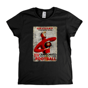 Uruguay Turismo 1942 Poster Womens T-Shirt