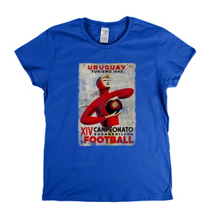 Uruguay Turismo 1942 Poster Womens T-Shirt