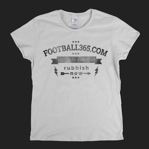 Used To Be Quite Good Rubbish Now Womens T-Shirt